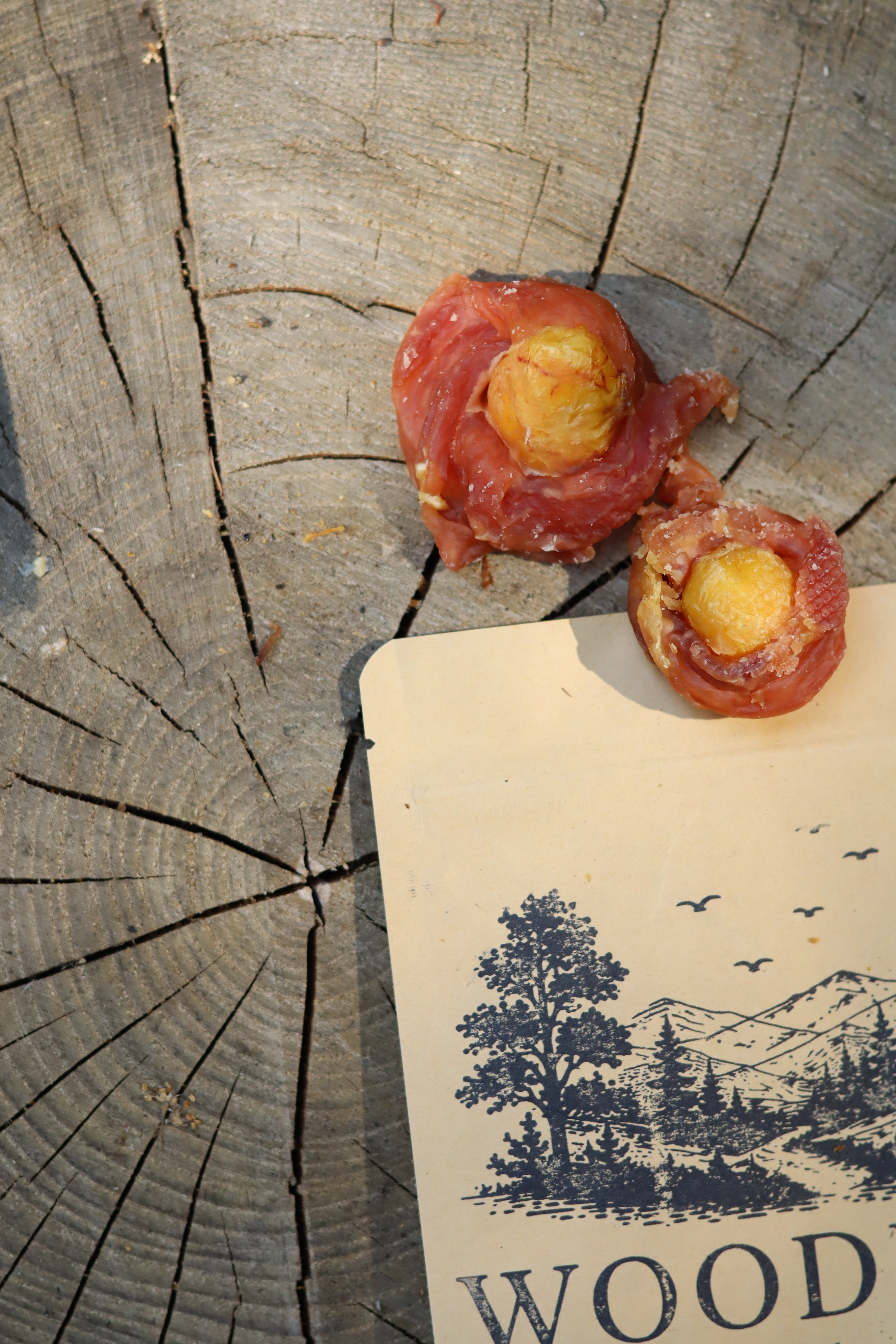 Egg Yolk Wrapped in Duck Breast