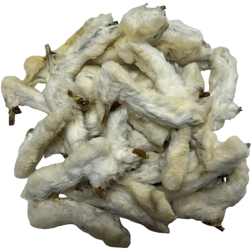 Rabbit Feet With Fur